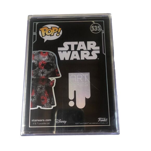 Funko Pop! Artist Series: Star Wars - Darth Vader # 535 Special Edition New - Picture 4 of 7